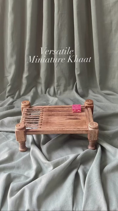 Miniature Khaat- Serving/ Display tray